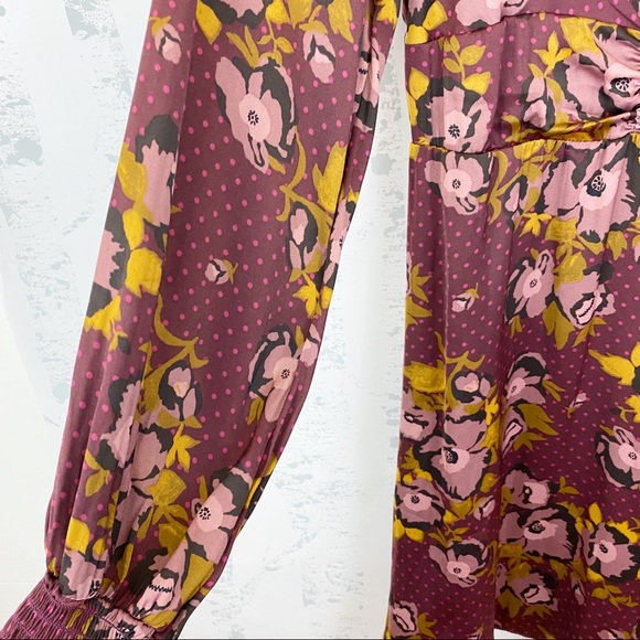 SALE FREE PEOPLE Morning Light Long-sleeve Dress - Picture 2 of 8